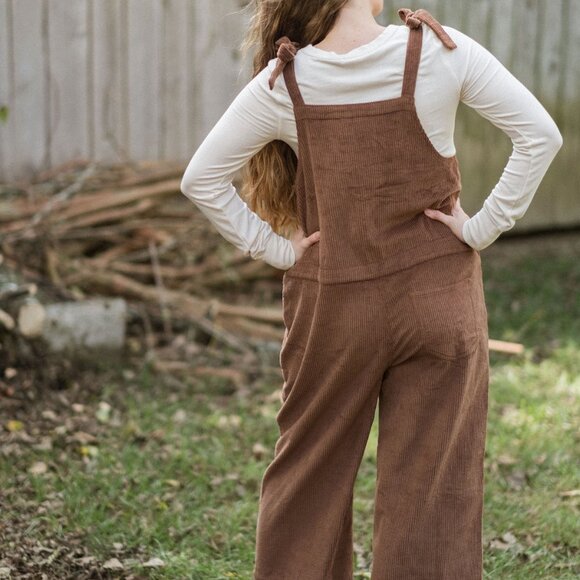 Neuflora Auburn Overalls • Brown • NWT - Picture 2 of 5